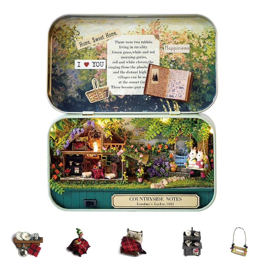 Flever Countryside Notes DIY miniature house kit — second view