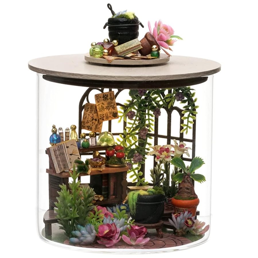 Flever Magic Garden DIY miniature house kit — second view