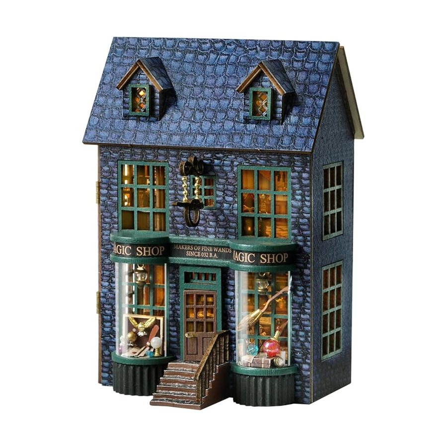 Flever Magic Store DIY miniature house kit — second view
