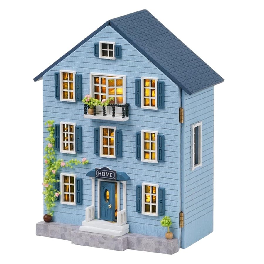 Flever Molan House DIY miniature house kit — second view
