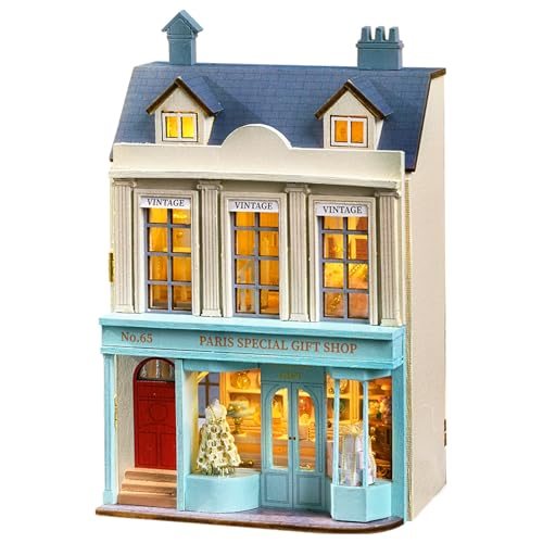 Flever Paris Gift Store DIY miniature house kit
