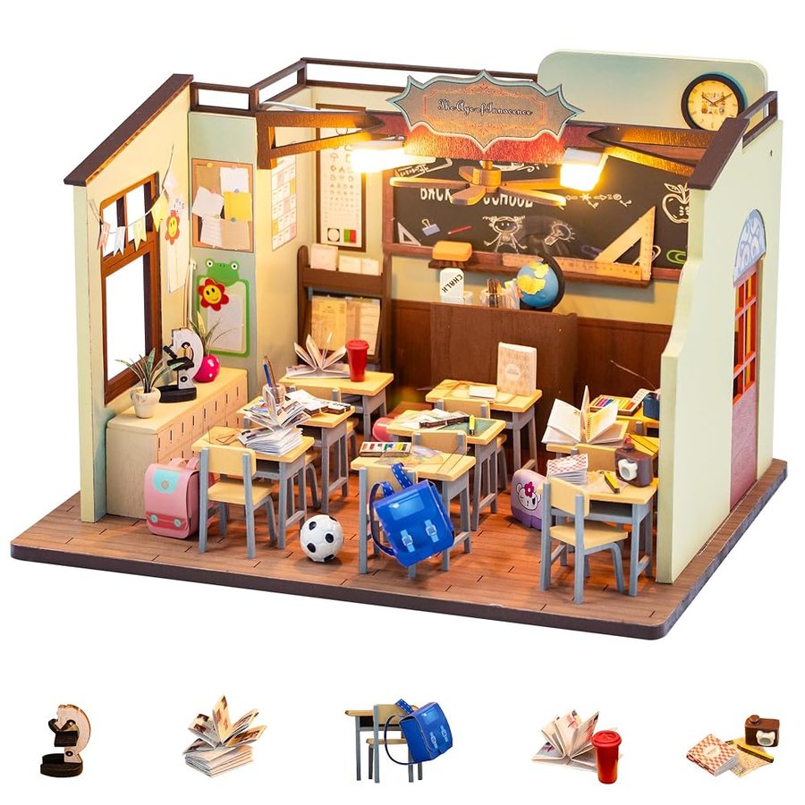 Flever The Age of Innocence DIY miniature house kit — second view